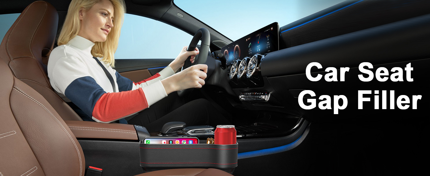 Car Seat Gap Filler Organizer