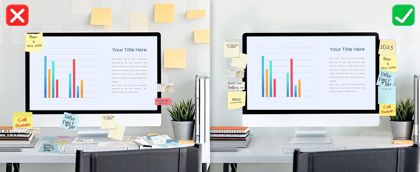 monitor memo boards for computer