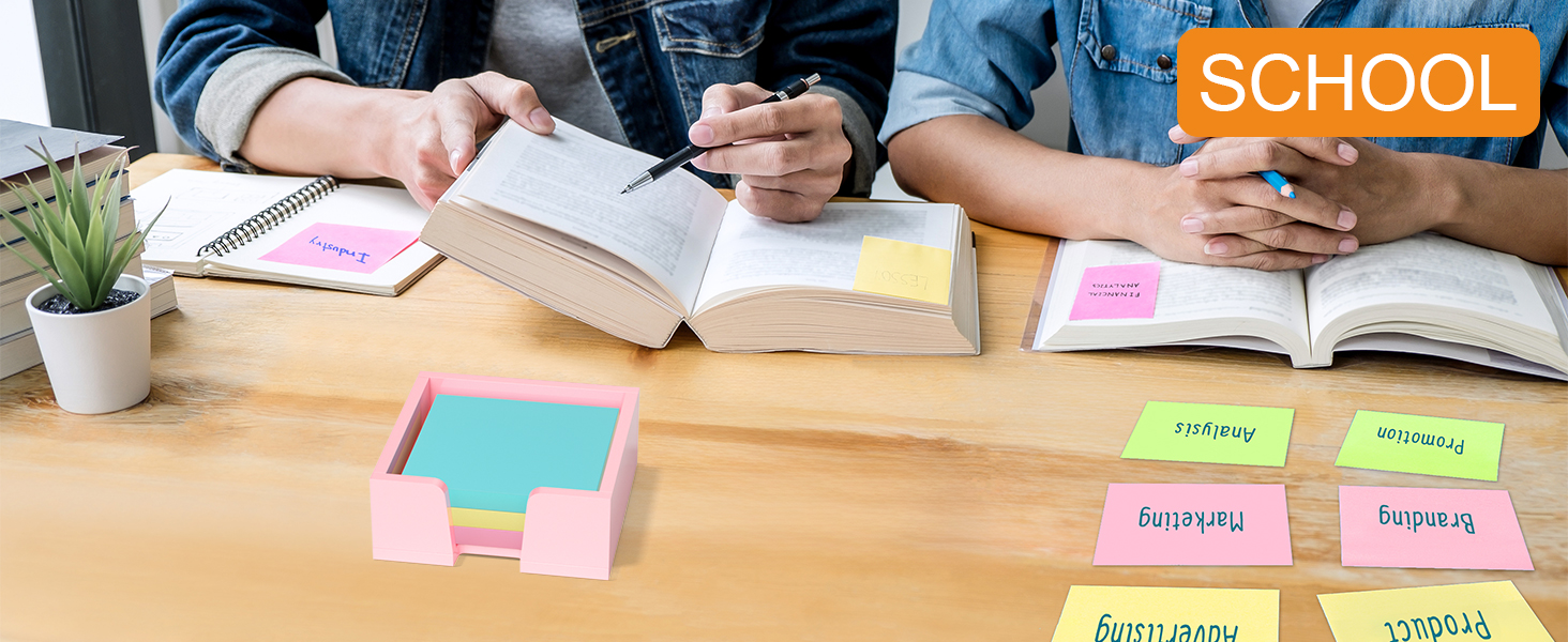 post it holder pink