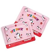 TOURIT Reusable Soft Kids Ice Packs for Lunch Box Lunch Bags and Cooler, BPA Free, Slim and Keep ...