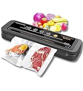 MegaWise Powerful and Compact Vacuum Sealer Machine One-Touch Automatic Food Sealer