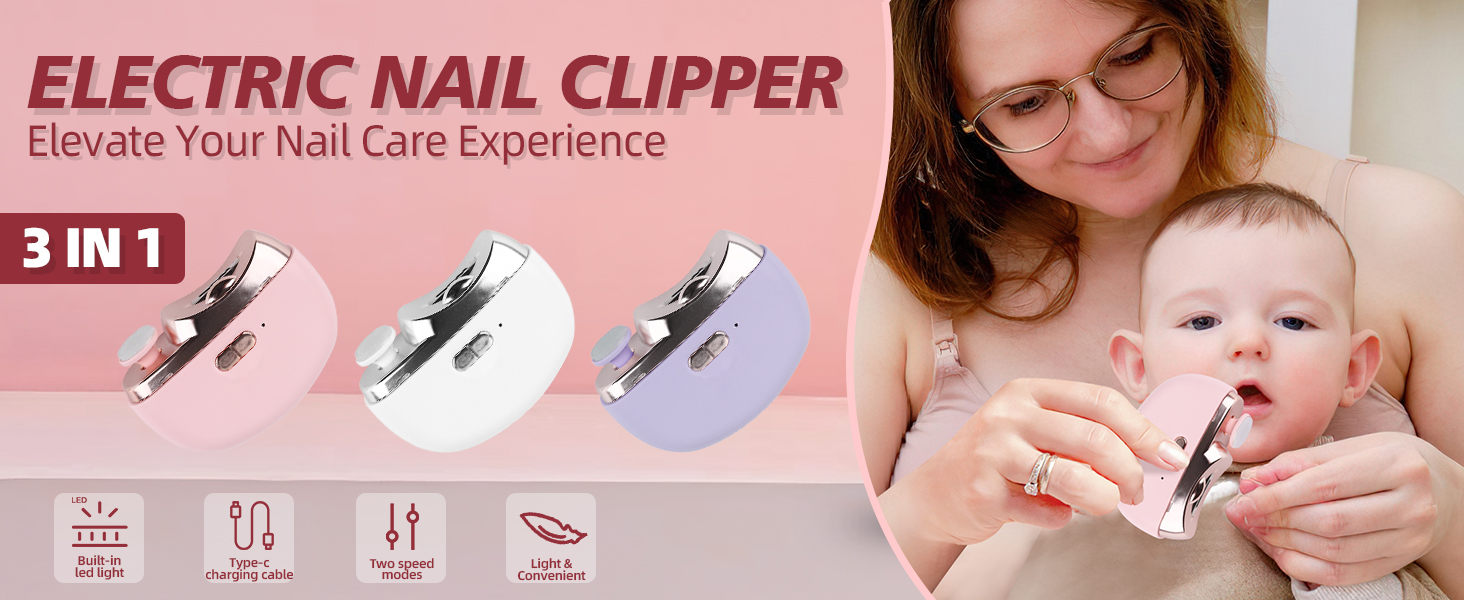 Belkid Upgraded Electric Nail Clipper