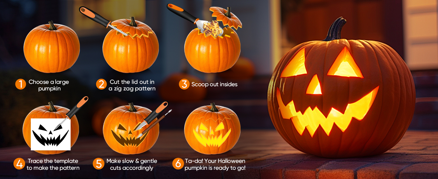 pumpkin carving kits how to carve a pumpkin
