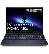 Alienware 16 Aurora Gaming Laptop AC16250-16-inch WQXGA 120Hz Display, Intel Core 9-270H Processo...