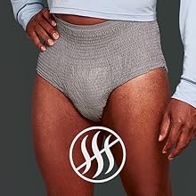 Depend men’s adult diapers provide up to zero odor