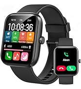 Smart Watch for Women Men with Bluetooth Call, Alexa Built-in Smartwatch, 1.83"DIY Dial Fitness W...