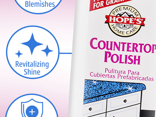 countertop polish cleaner sealer granite marble quartz restore shine protect surface cream stone