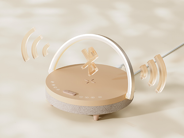 wireless bedside lamp table lamp with wireless charger