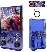GAMINJA Handheld Game Console, 4" IPS Screen Retro Gaming Console,Support Download Massive Games ...