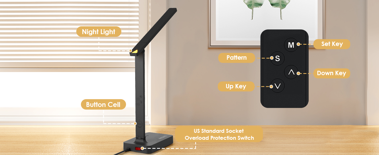 bedside lamp