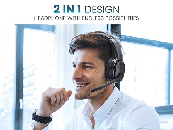 bluetooth headphones with microphone