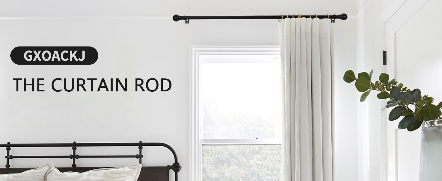 gxoackj curtain rods