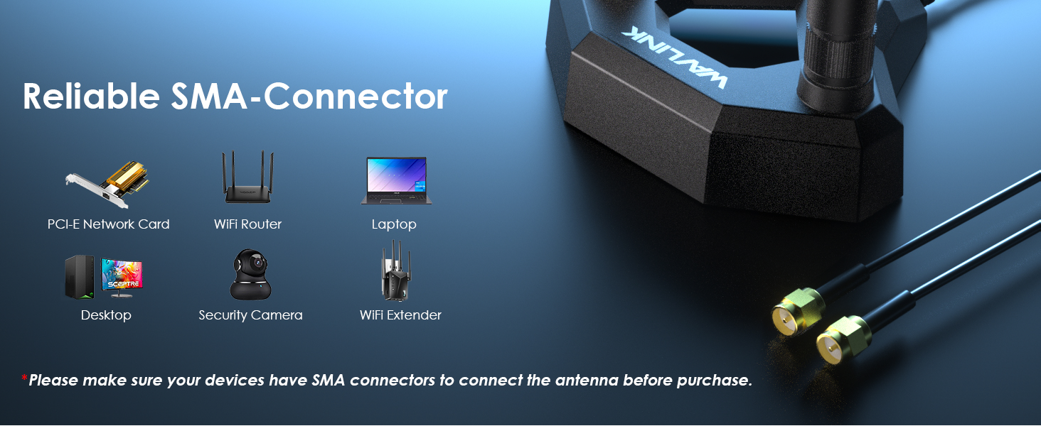 sma wifi antenna