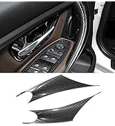 Jaronx 2PCS Door Handle Covers Compatible with BMW 3/4 Series Driver Side & Passenger Side Door P...