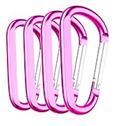 Carabiner Clips Pink