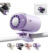 CBDYWVR 2026 Car Clip On Air Conditioner Fan with 16°C Semiconductor Cooling Chips, 199 Speeds Ad...