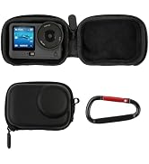 Walking Way Carry Case for DJI Osmo Action 6, Portable Hard Shell Travel Storage Bag, Semi-Enclos...