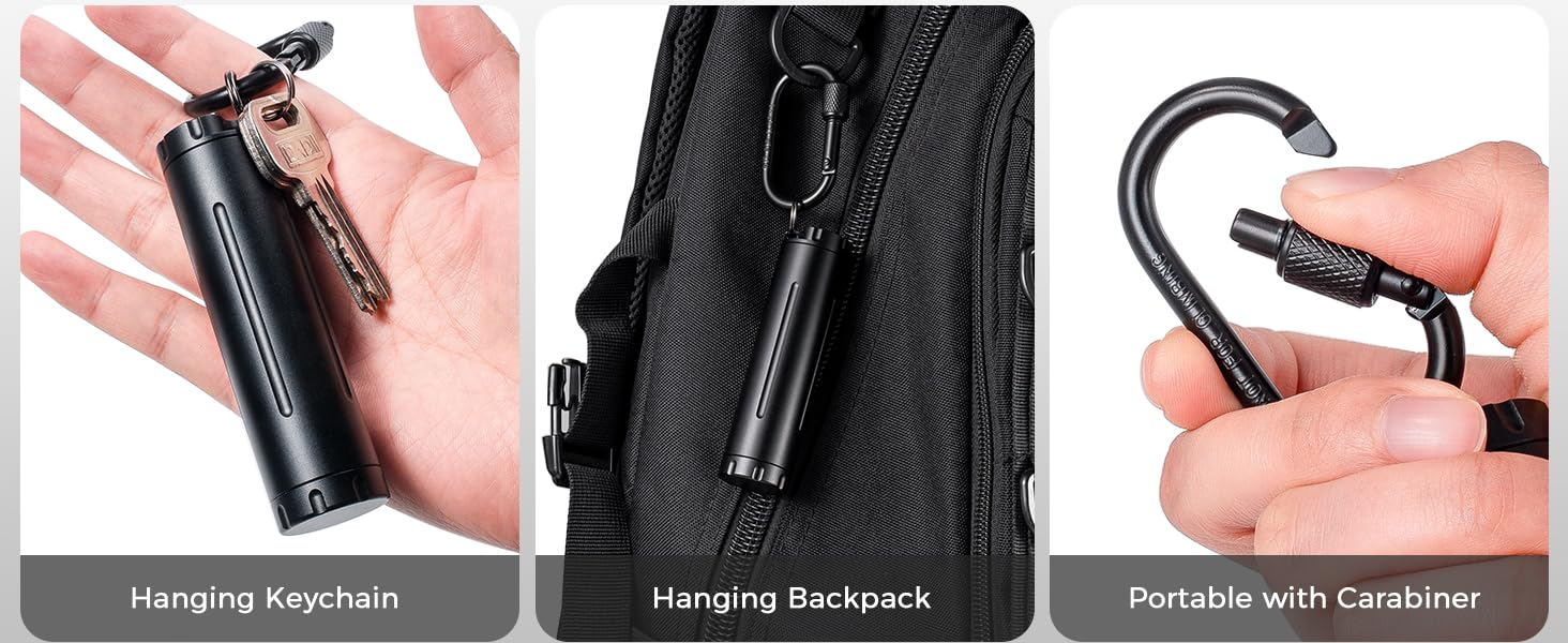 Ultra Light & Portable with Keychain