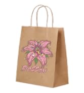 brown gift bags with handles