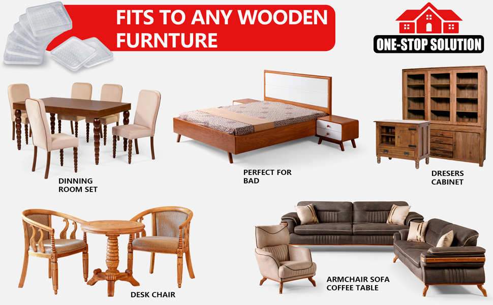 anti slip, fits to any kind of furniture
