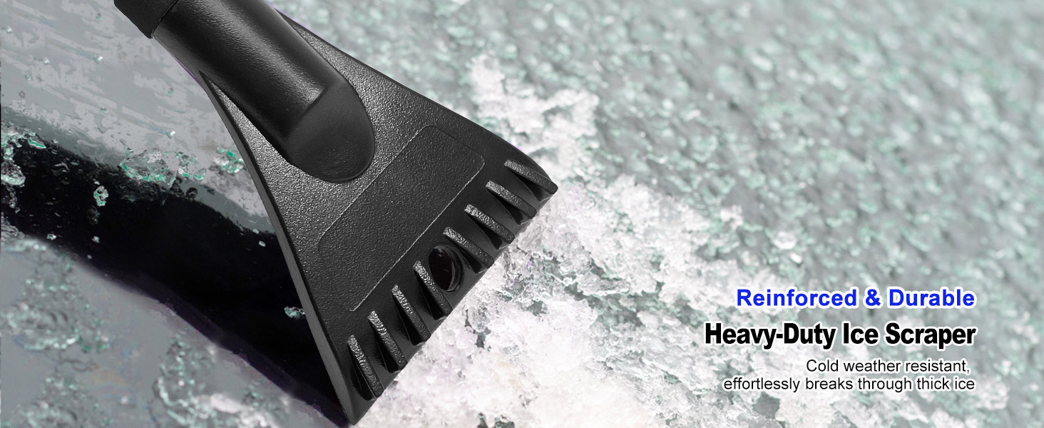 snow brush ice scraper