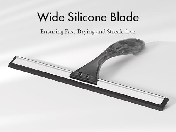 squeegee for shower glass