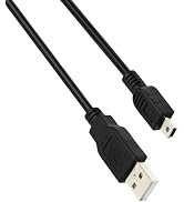 USB Power and Data Cable for Texas Instruments Calculators, TI-84 Plus CE, TI-84 Plus C Silver Ed...