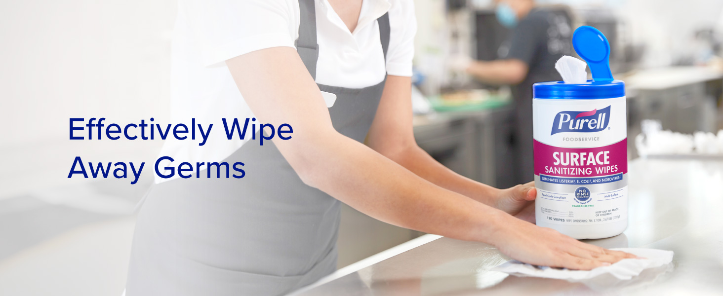 Effectively Wipe Away Germs