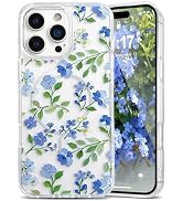 EYZUTAK Magnetic for iPhone 16 Pro Max Case Flower Case Compatible with MagSafe, Pretty Floral St...