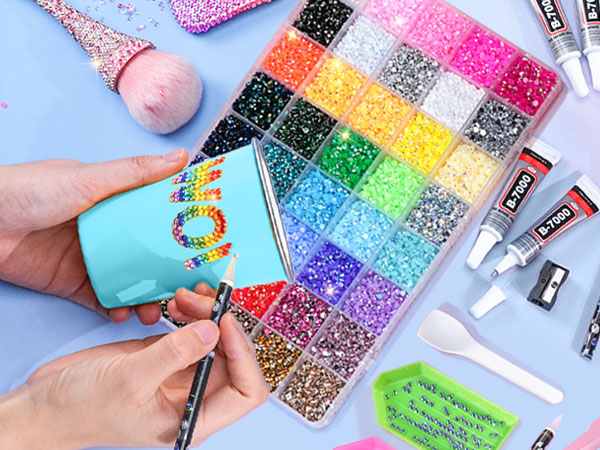 bedazzler kit with rhinestones