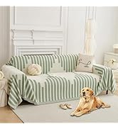 HAOMAIJIA Boho Sofa Covers Couch Covers for 3 Cushion Couch Sofa Pet Friendly Soft Thick Non Slip...
