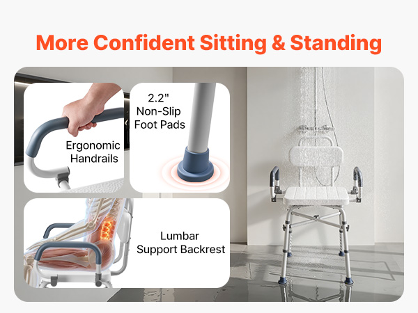 shower chair for elderly and disabled