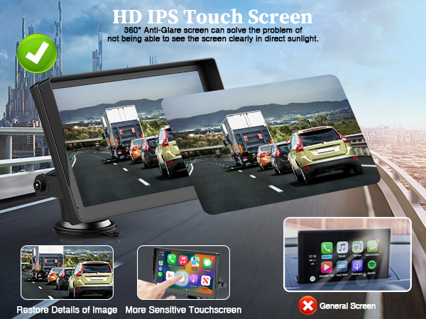 Wireless Carplay Screen for Car