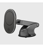 Mighty Mount - MagSafe Car Mount for All iPhones and Samsung Phones (MagSafe Magnetic Suction Cup...