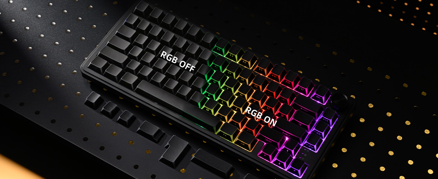 shine through keycaps