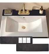 Customizable Faucet Mat Kitchen: AHA HOMEWARE Diatomite Rubber Kitchen Sink Splash Guard, Absorbe...