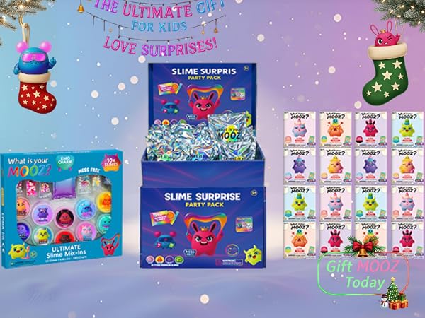 slime kits for girls 8-12 asmr diy gift kit cloud dough slime making set cute teens girlfriend