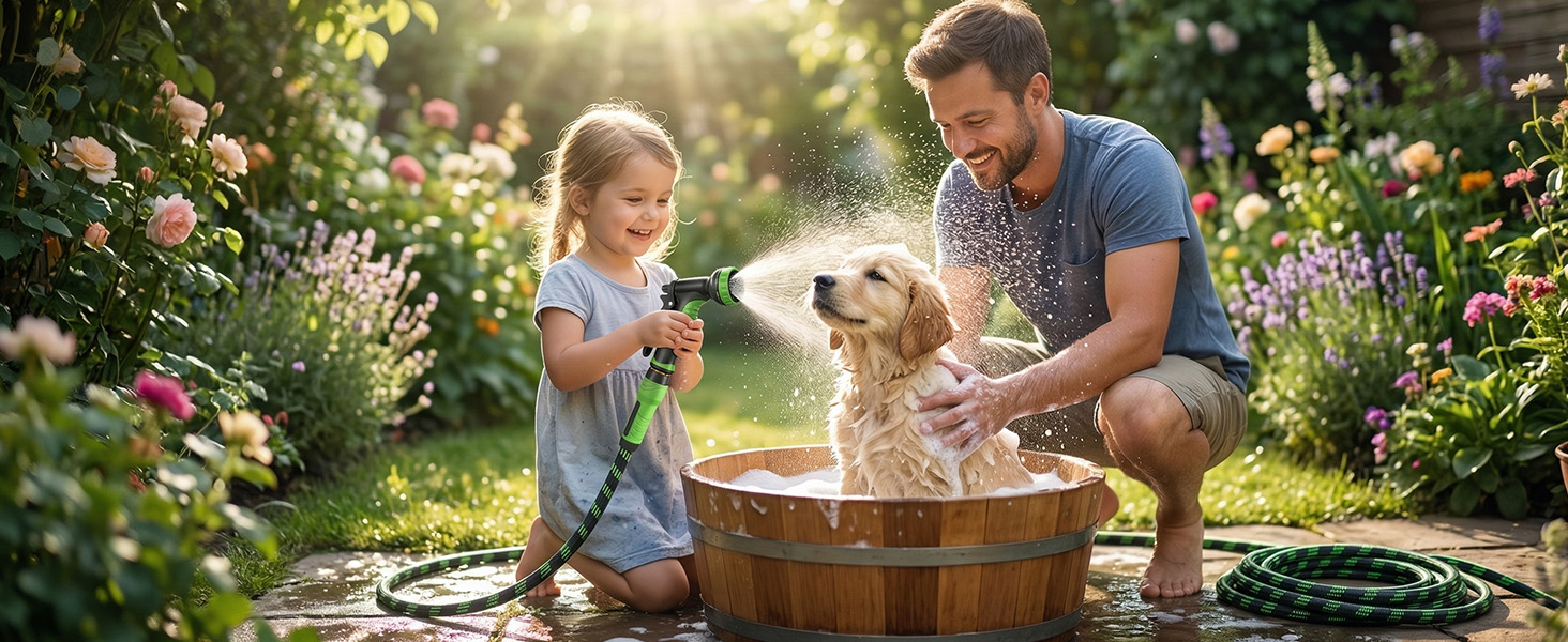 Washing dogs