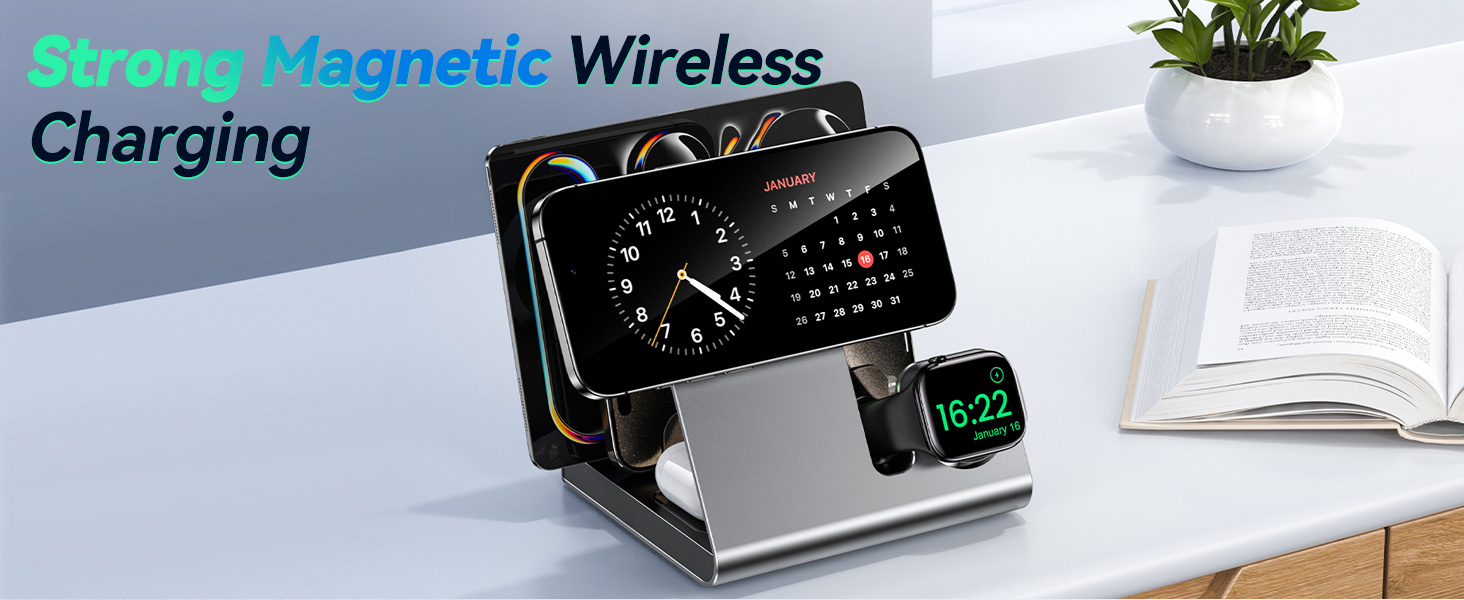 5 in 1 wireless fast charging