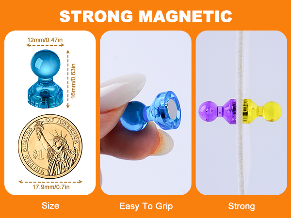 push pin magnets