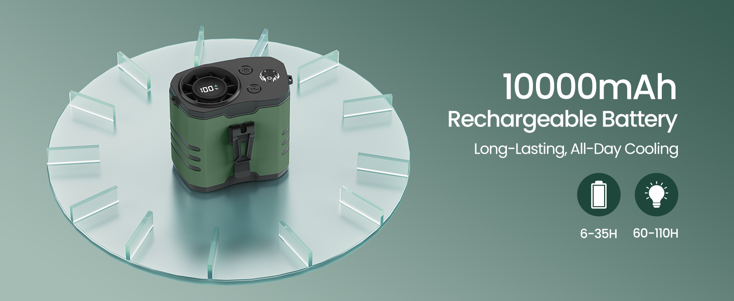 rechargeable fan