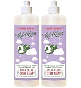 Rebel Green Super Deluxe Dish Soap - Natural Dishwashing Soap - Liquid Dish Detergent - Sustainab...