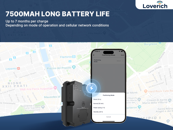 Loverich-gps tracker-for-vehicles-4g-real -time-tracking