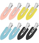 8Pcs No Bend No Crease Hair Clips - Styling Duck Bill Clips Alligator Hair Barrettes for Styling ...