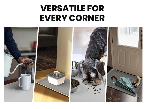 pet feeding mat