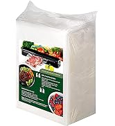 AENTGIU 300-Count Food Vacuum Sealer Bags 8 x 12 inch, Thick BPA Free Sous Vide Bags Compatible w...