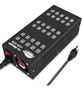 60 Ports USB Charging Station with Intelligent Protection,Multi Port USB Charging Sstation Organi...