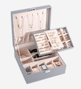 Grey Jewelry Box