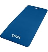 SPRI Exercise Mat for Fitness, Yoga, Pilates, Stretching & Floor Exercises (48