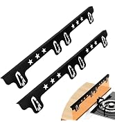 vorona Stainless Steel Stove Gap Covers, 2 Pack Stove Gap Filler for Kitchen Oven Counter Side Ga...